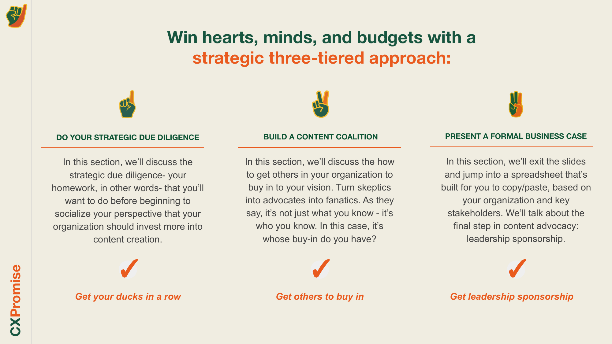 Sample slide 18 from Content Strategy Sell-In Guide