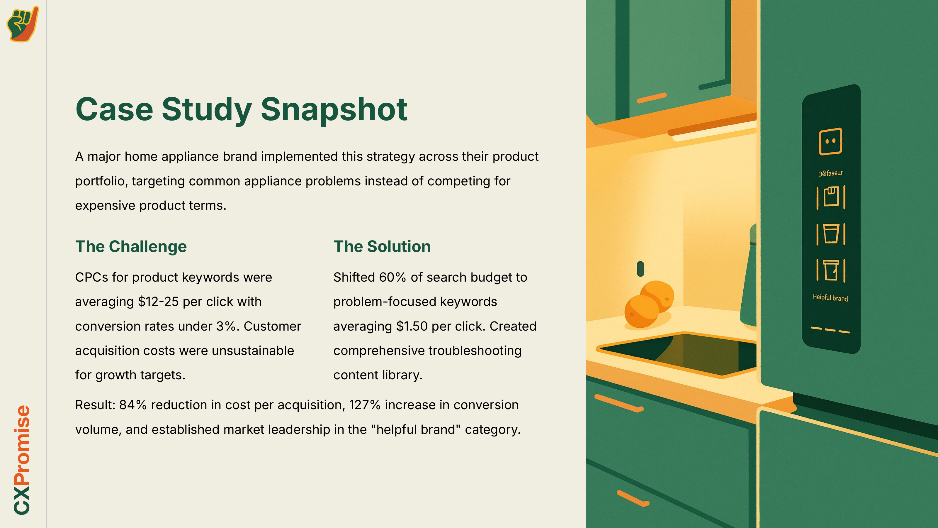 Sample slide 17 from Intercepting Customers Guide